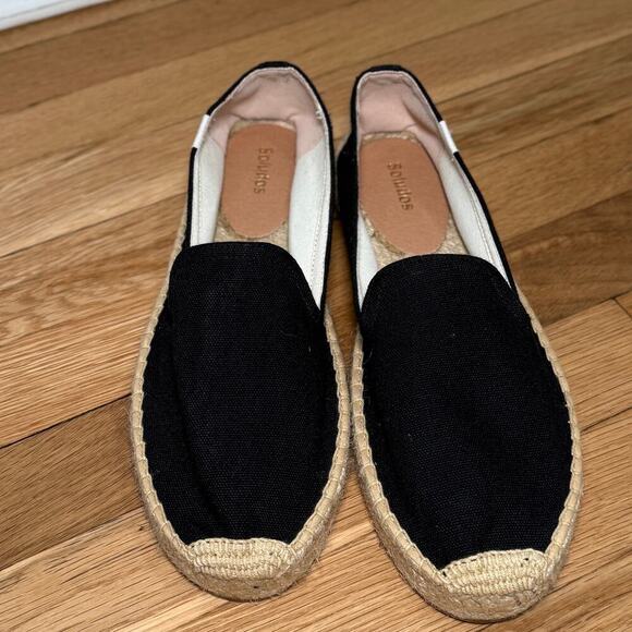 Soludos Dali Original Espadrille Womens 11 Black - Picture 2 of 7